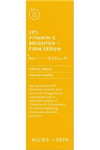 Allies Of Skin Allıes Of Skın %20 C Vitamini Aydınlatıcı + Sıkılaştırıcı Serum Leke Gidericiler