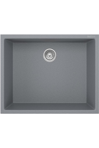 Real Stone K012 Gri Mutfak Evyesi + Abant Arıtmalı Mutfak Bataryası Gri