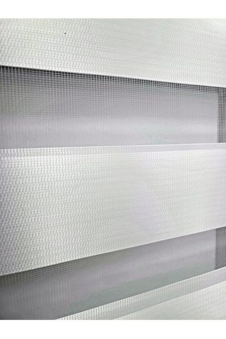 Bbb Düz Renk Stor Zebra Perde Sert Plastik Kasalı