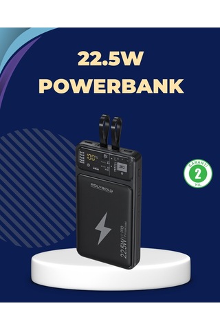 Northcity Taşınabilir Powerbank 22.5w Hızlı Şarj Dahili Kablo İle - 10000 Mah Diğer