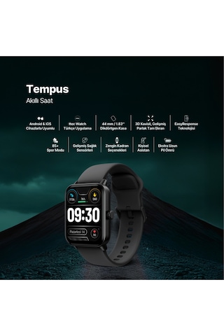 Ttec 2S13WV1 Tempus 44 MM Dikdörtgen Kasa Akıllı Saat