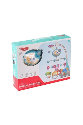 Vardem Işıklı Müzikli Bebek Dönencesi Mavi