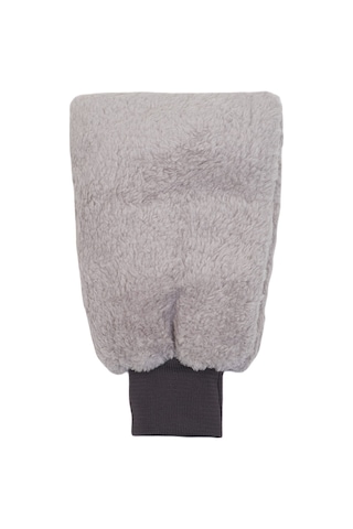 Welsoft Astarlı Araç Temizleme Mikrofiber Araba Cila Eldiveni Gri