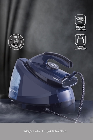 Homend Steamwork 1168H 2499 W Buhar Kazanlı Ütü