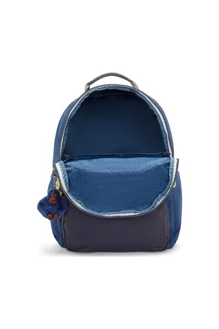 Kıplıng Seoul Lap Büyük Boy Sırt Çantası Mavi Fantasy Blue Bl