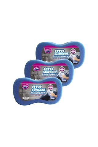 Oto Süngeri Üçlü Set