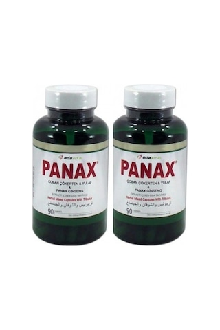 Adavital Panax Ginseng Çoban Çökerten Bitkisel Gıda Takviyesi 2 x 90 Kapsül Adavital Panax Ginseng Çoban Çökerten Bitkisel Gıda Takviyesi 2 x 90 Kapsül