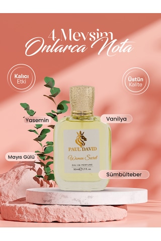 K-062 Çiçek Parfüm Uzun Süre Kalıcı 50ml Amber