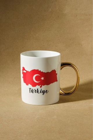 Karaca Ülkeler Ve Bayraklar Türkiye Kupa 350 Ml