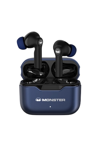 Wealthglow Monster Xkt02 Bluetooth Kablosuz Kulaklık Stereo Ses Düşük Gecikme Koşu Koşu Için Spor Kulak Içi Kulaklık - Mavi L5wuev