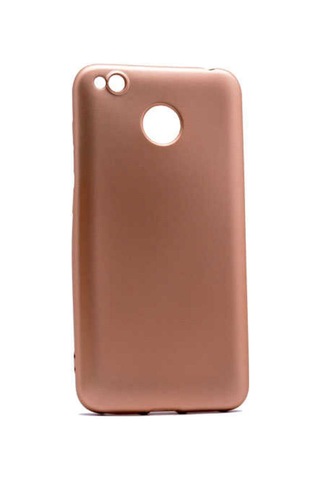Xiaomi Redmi 4x Kılıf Zore Premier Silikon Kapak Gold