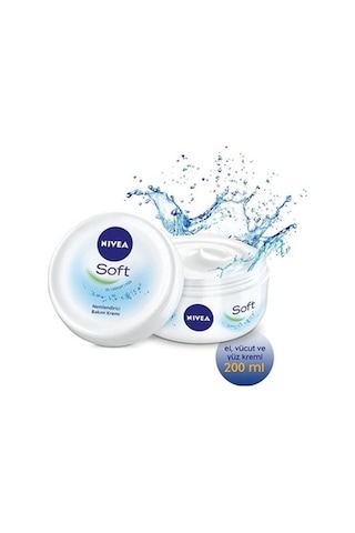 Nivea Soft Nemlendirici Bakım Kremi 4 x 200 ML