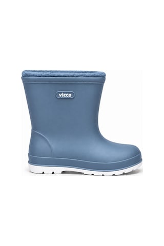 Vicco Mellow Kürklü Pvc Su Çizmesi Yağmur Botu Ortopedik Çocuk Bot Çok Renkli