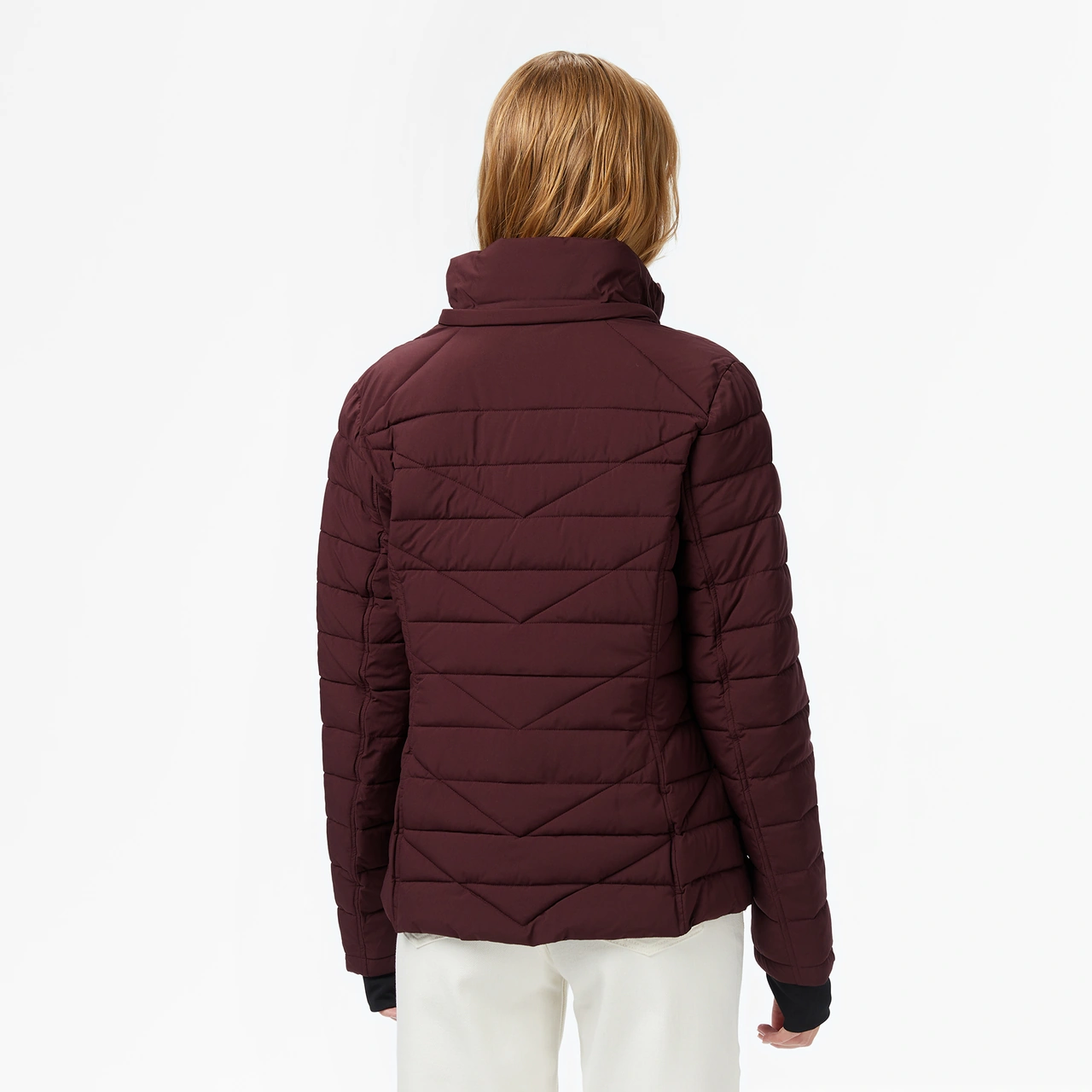 Nautica Kadın Bordo Regular Fit Mont Desenli 117003891 Bordo