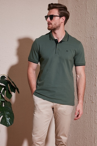 Buratti Erkek Polo Yaka T Shirt 5902118 Haki Haki