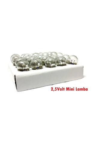 Electroon Mini Lamba 2.5Volt - 100 Adet