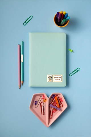Okul Kalem Defter Etiketi Öğrenci Etiketi İsme Özel
