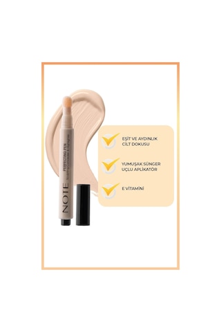 Note Cosmetique Perfecting Pen Aydınlatıcı Etkili Kalem Göz Altı Kapatıcısı - 01 Light Rose