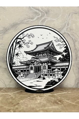 Nex Dekoratif Işık - Japon Tapınağı Antik Gümüş