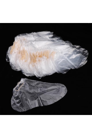 Homyl 100x Plastik Tek Kullanımlık Balmumu Ayak Gömlekleri