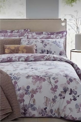 Lastikli Çarşaflı Çift Kişilik Çift Taraflı Nevresim Takımı Nergis Çok Renkli