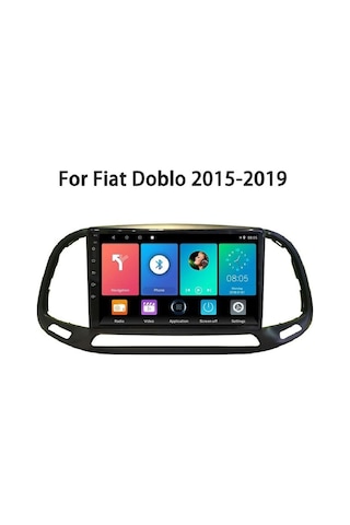 Fiat Doblo 2015-2019 Android 4 Gb + 64 Gb Carplay Multimedya