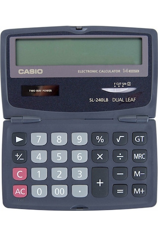 Casio SL-240LB Cep Tipi 14 Hane Hesap Makinesi