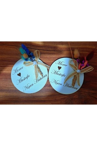 Lavanta Tasarım 25 Adet Isme Özel Magnet