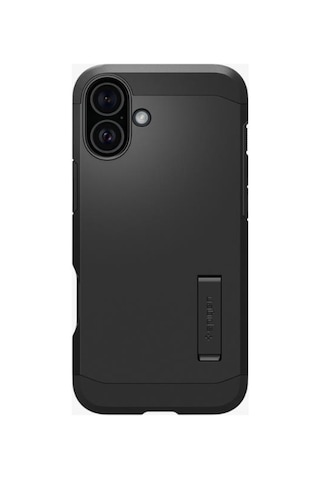 Spigen Apple Uyumlu iPhone 16 Plus İle Kılıf Tough Armor Mag Magsafe Black