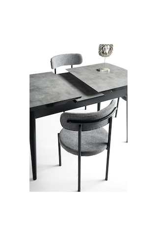 Alfa Mdf Açılır Mutfak Masa Sandalyeli Takım 75 130cm