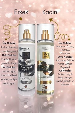 Em Amanos Beauty Miami + Paris Vücut Spreyi 2 x 150 ML