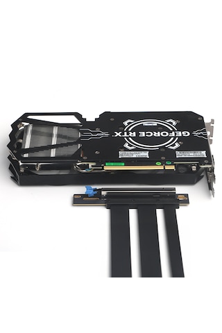 Dark Pcıe 5.0 X16, 90 Derece Açılı 20cm Yüksek Hızlı Gpu Riser Kablo DK CB PC5X16 Dark Pcıe 5.0 X16, 90 Derece Açılı 20cm Yüksek Hızlı Gpu Riser Kablo DK CB PC5X16