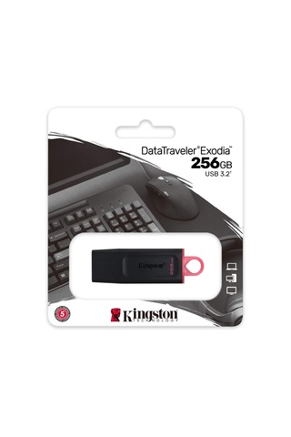 Kingston Datatraveler Exodia 256gb Usb Flash Bellek Usb3.2 Gen1 D