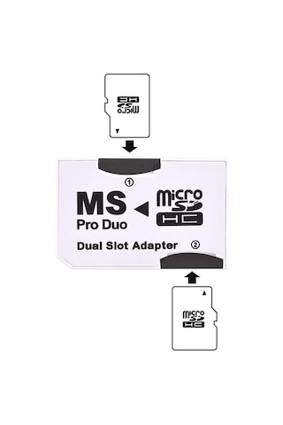 Micro Sd Sdhc Kartlarınızı Memory Stick Pro Duo Ya Çevirici