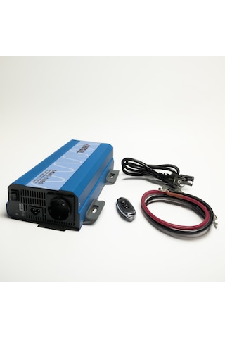 Hegel - İnges 12 Volt 1000 Watt Tam Sinüs Ups İnverter - 12v 1000w Ac Şarjlı Kumandalı İnvertör