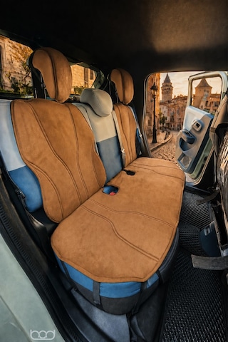 Bod Fiat Grande Panda Elektrikli Oto Koltuk Koruyucu Kılıf 2025-sonrası Latmos Serisi Taba