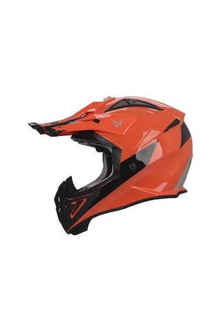 Free M Fr 801 Turuncu Kross Kapalı Motosiklet Kask