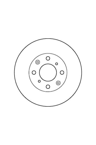 Honda Jazz Ön Fren Diski Arkası Kampanalı Modellere 2002-2008 Trw