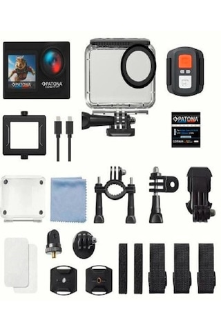 Patona 4234 Platinum Action Cam Life Sl4 Aksiyon Kamerası Siyah