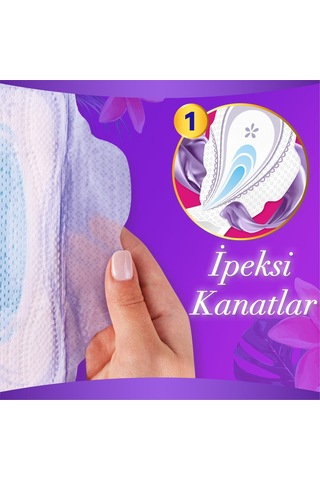 Orkid Platinum Süper Ekonomik Hijyenik Ped Gece 16'lı