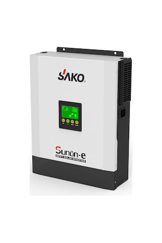 Sako 3kVA 2.4KW 24V 80A Mppt Yüksek Pv Tam Sinüs Akıllı İnverter
