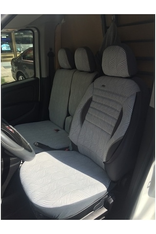 Fiat Doblo Cargo 2015-2021 Koltuk Kılıfı 2+1 Araca Özel 1. Kalite (139314288)