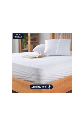 Formeya Mikro Fitted Su Sıvı Geçirmez Yatak Koruyucu Alez 100 200 Açık Indigo