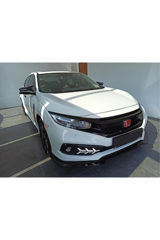 Honda Civic Fc5 Makyajlı Kasa Ön Sis Ledi Uçak Dizayn (hareketli)