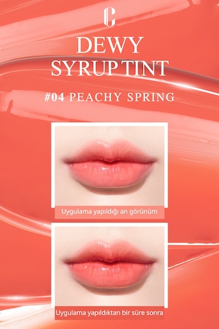 Clio Dewy Syrup Tint 04 Peachy Spring