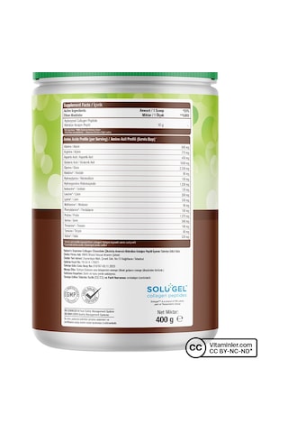 Nature's Supreme Çikolata Collagen Peptides Powder 400 G