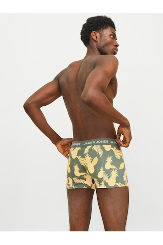 Jack & Jones Erkek Jacdan Trunks 3Lü Paket Boxer - 12256550-02 001