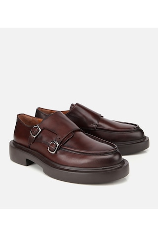 Hotiç Erkek Deri Kahverengi Metal Tokalı Klasik Loafer 02ayh313870a480 02ayh313870a480 Kahverengi