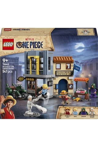 LEGO® ONE PIECE Kaptan Smoker ile Karşılaşma 75642 - 9 Yaş ve Üzeri Çocuklar için Minifigür İçeren Oyuncak Yapım Seti (547 Parça)