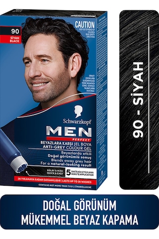 Schwarzkopf Men Perfect Saç Boyası 90 - Siyah